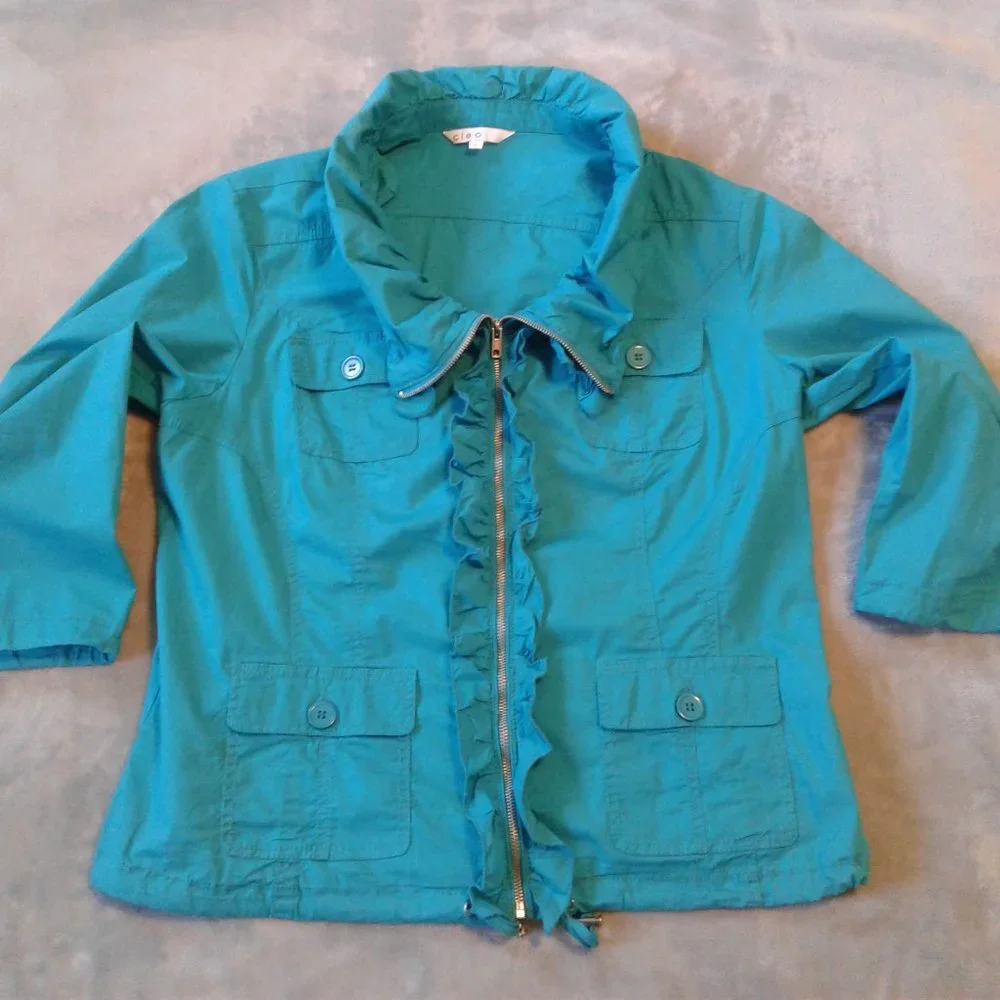 cleo XL  Ruffle Jacket - Picture 10 of 15